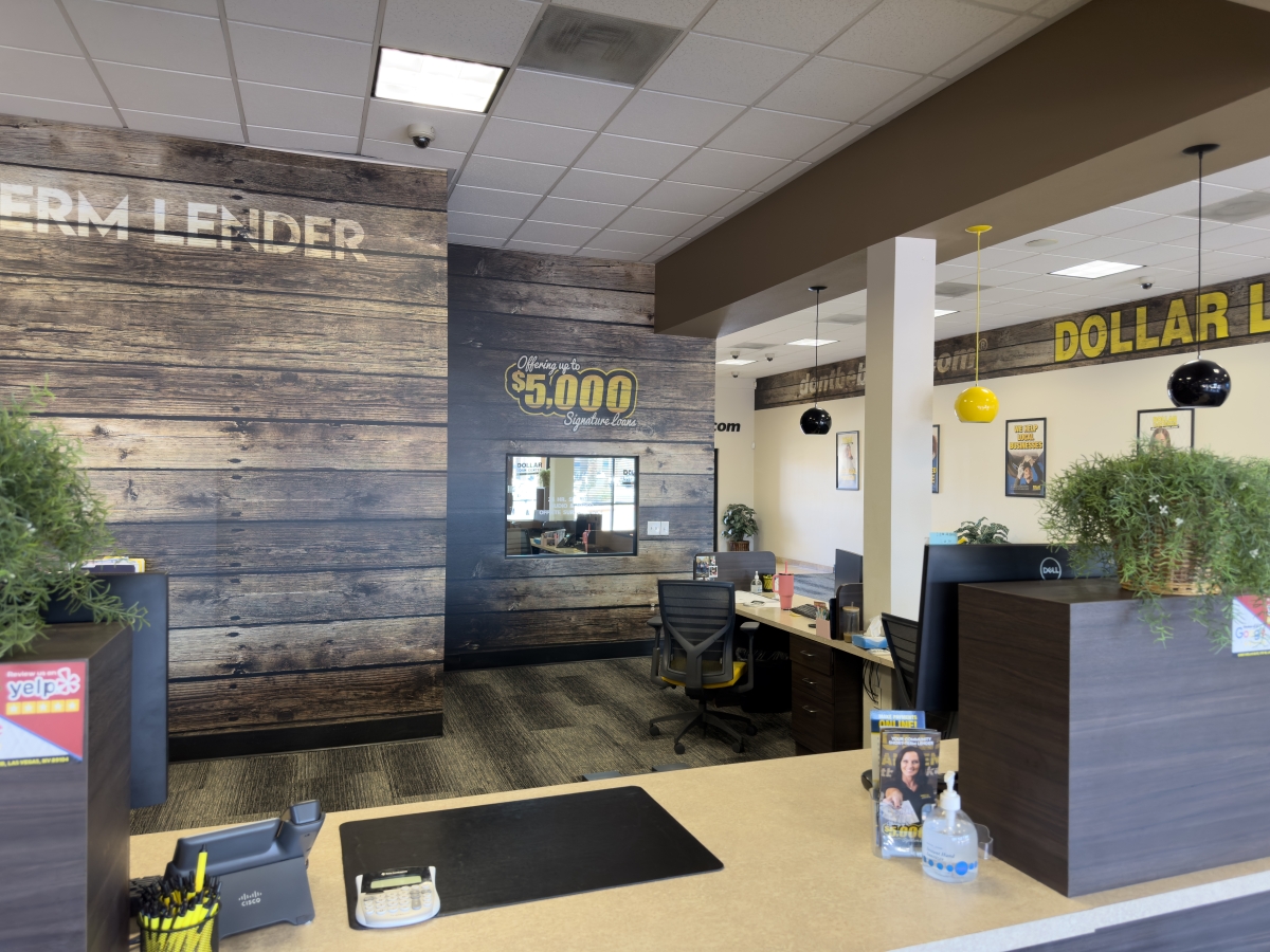 Dollar Loan Center Las Vegas at 2288 S Nellis Blvd - Interior