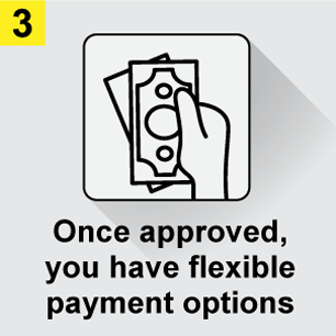 flexible payment option