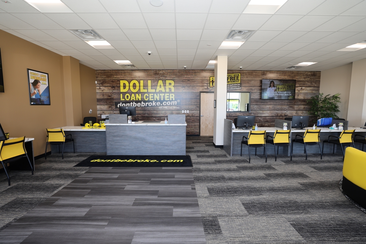 Interior of Dollar Loan Center Beaver Dam