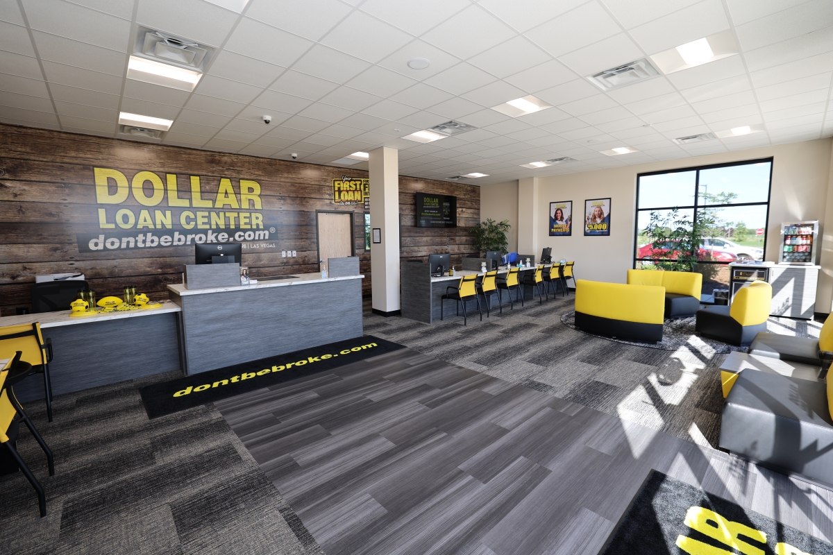 Interior of Dollar Loan Center Beaver Dam