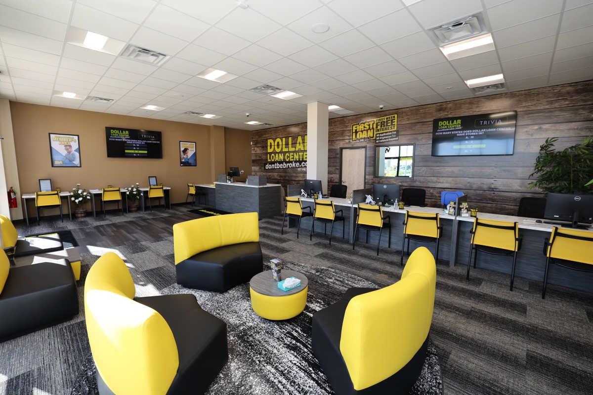 Interior of Dollar Loan Center Beaver Dam