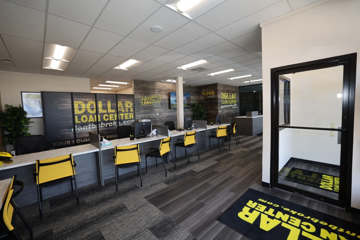 Interior of Dollar Loan Center Kenosha on 22nd Ave