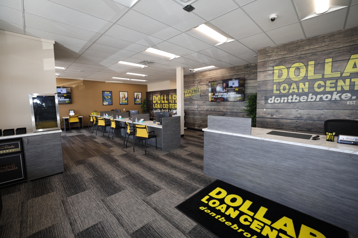 Interior of Dollar Loan Center Kenosha on 22nd Ave